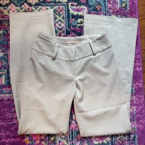 Forever 21 Women's Gray Pinstripe Trousers
